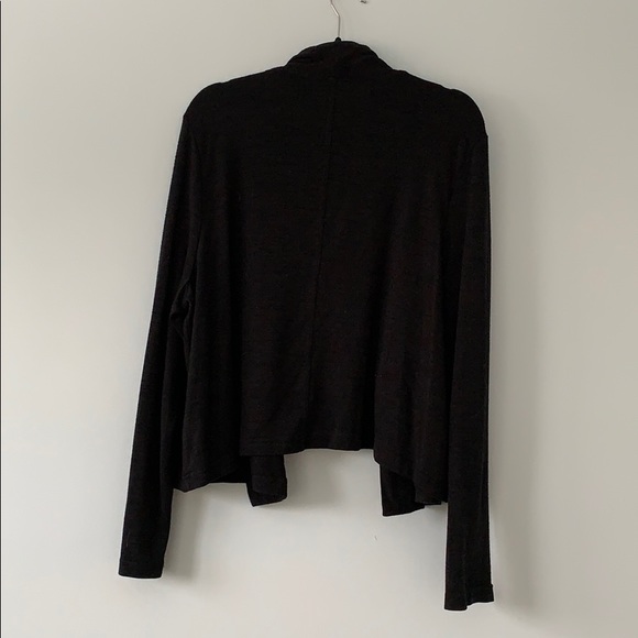 GAP basic black open front cardigan - Picture 2 of 2